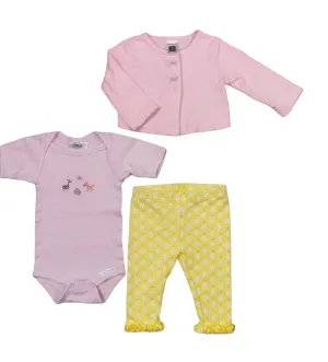 BABY GIRL SIZE 0/3 MONTHS - 3 Piece Mix N Match Outfit EUC B16