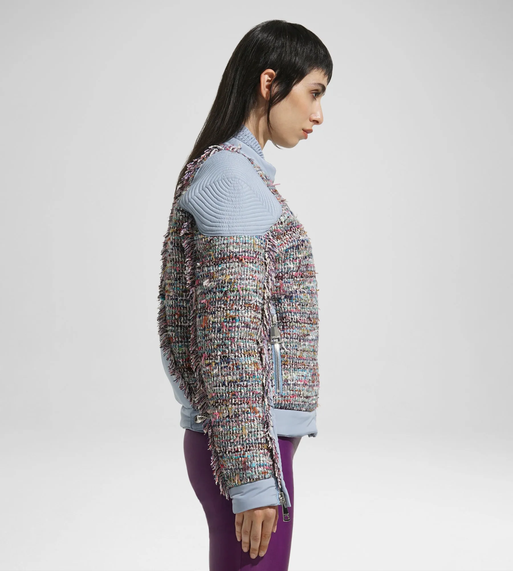 BIKER LIGHT PADDED TWEED