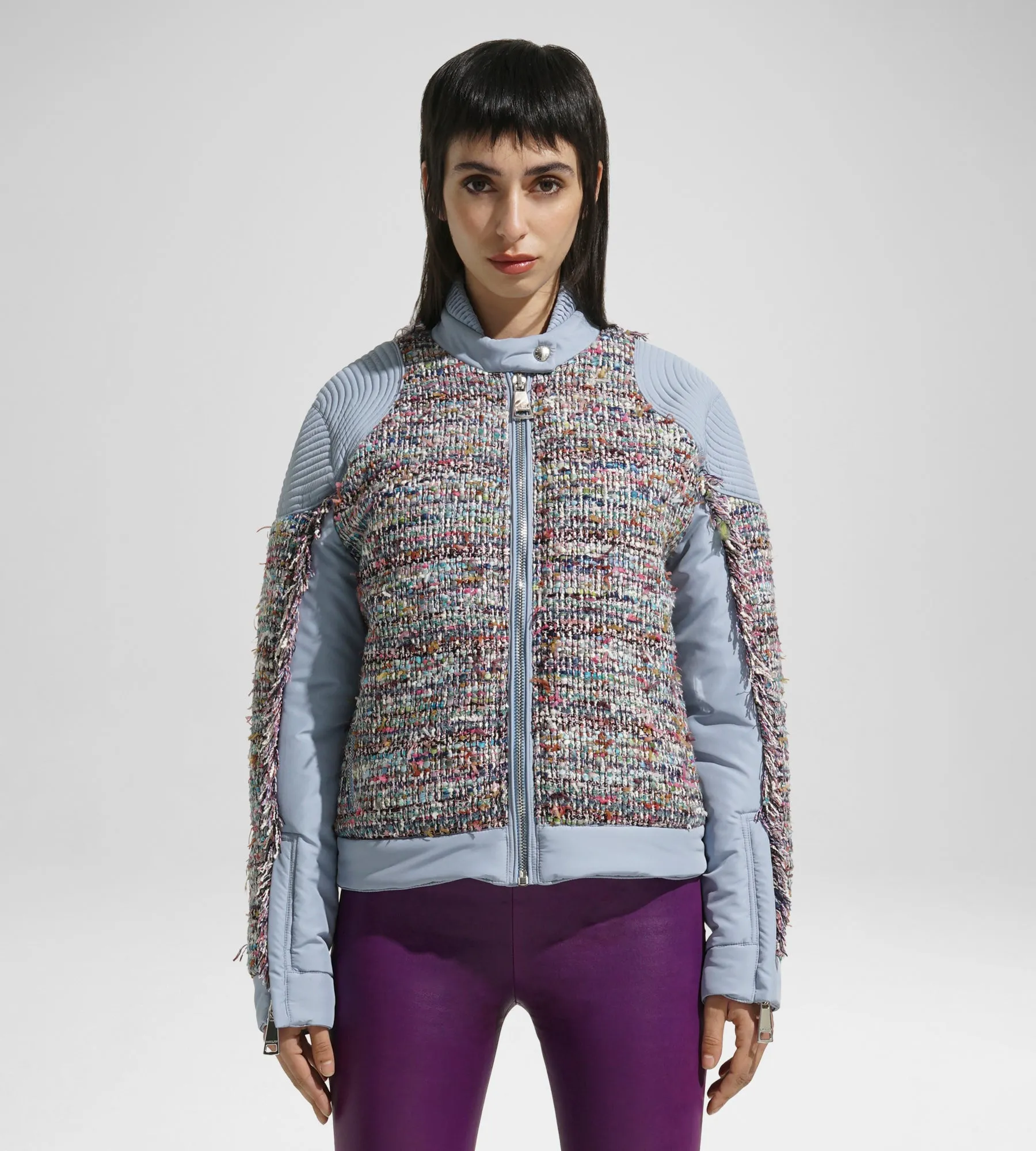 BIKER LIGHT PADDED TWEED