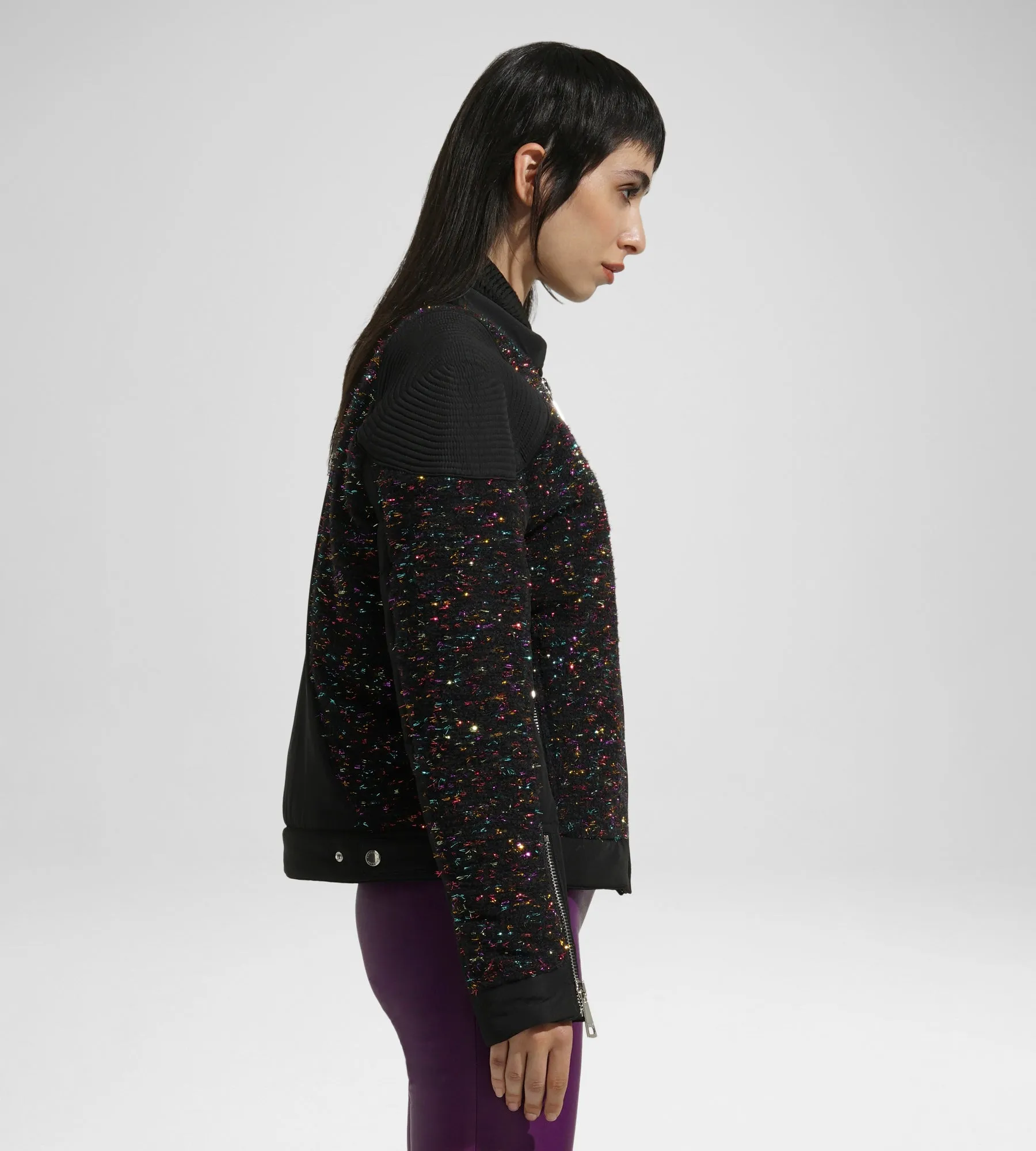 BIKER LIGHT PADDED TWEED