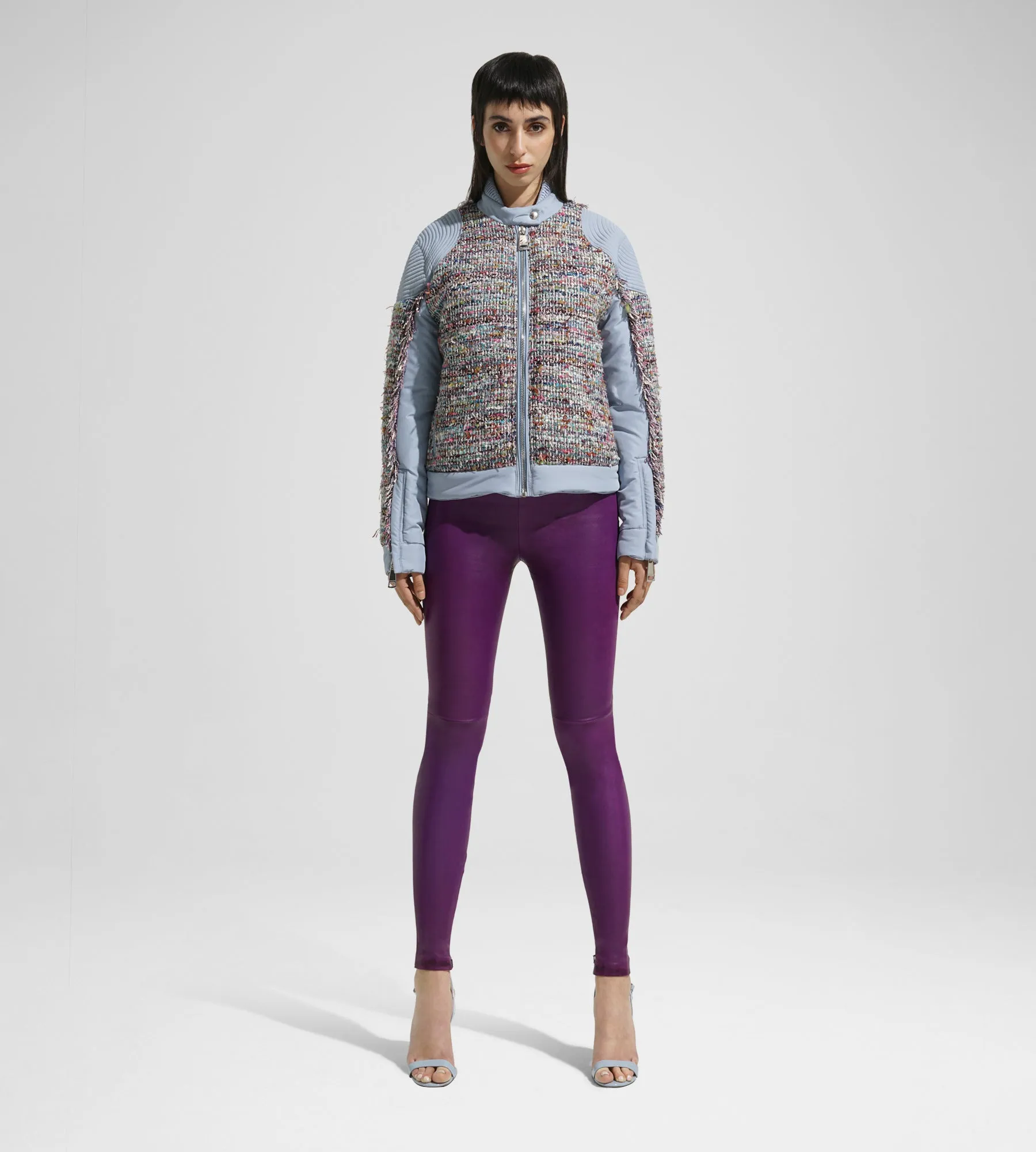 BIKER LIGHT PADDED TWEED