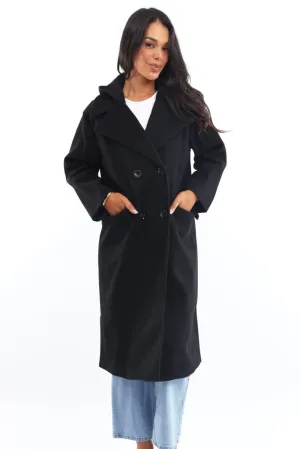 Black Coat Jersey Hood Insert