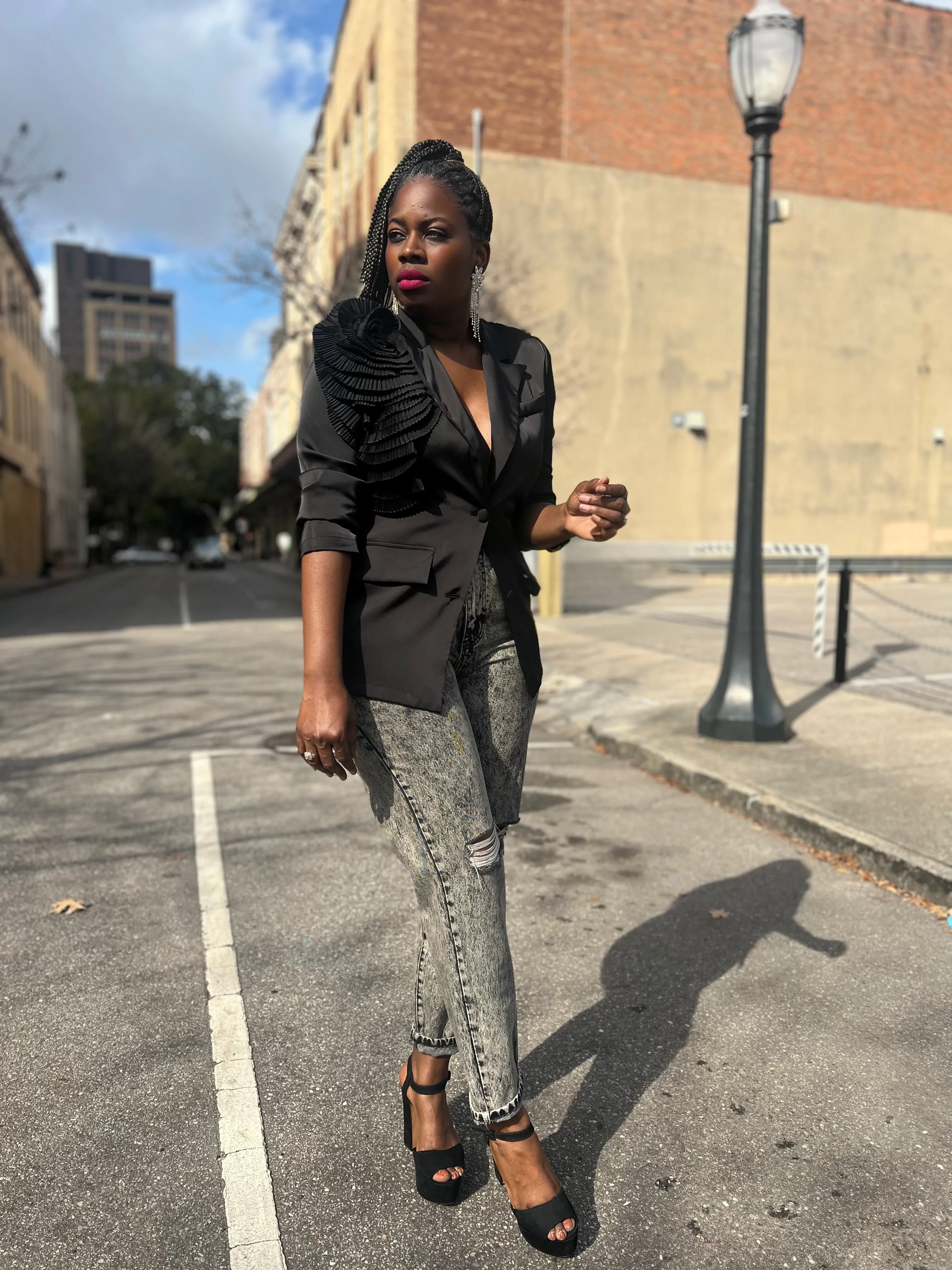“Black Radiance” Blazer