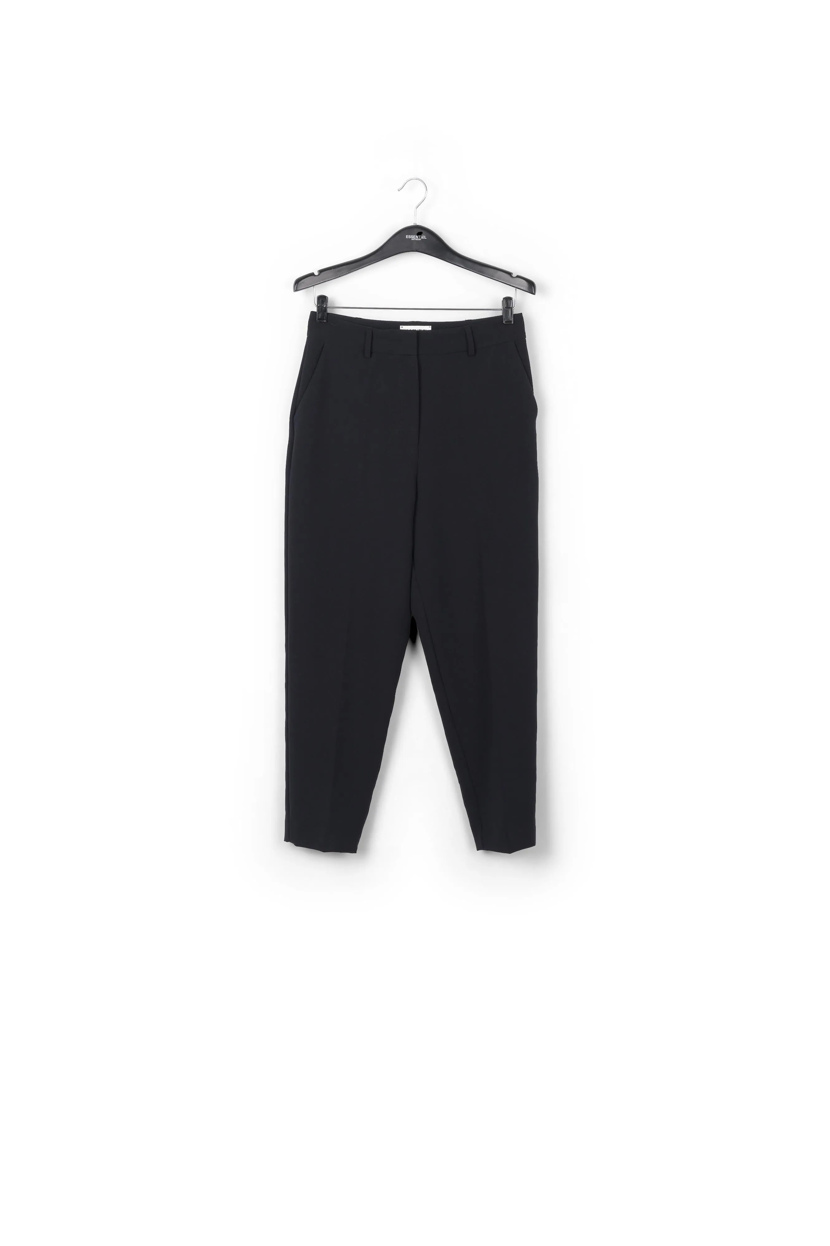 Black tapered pants