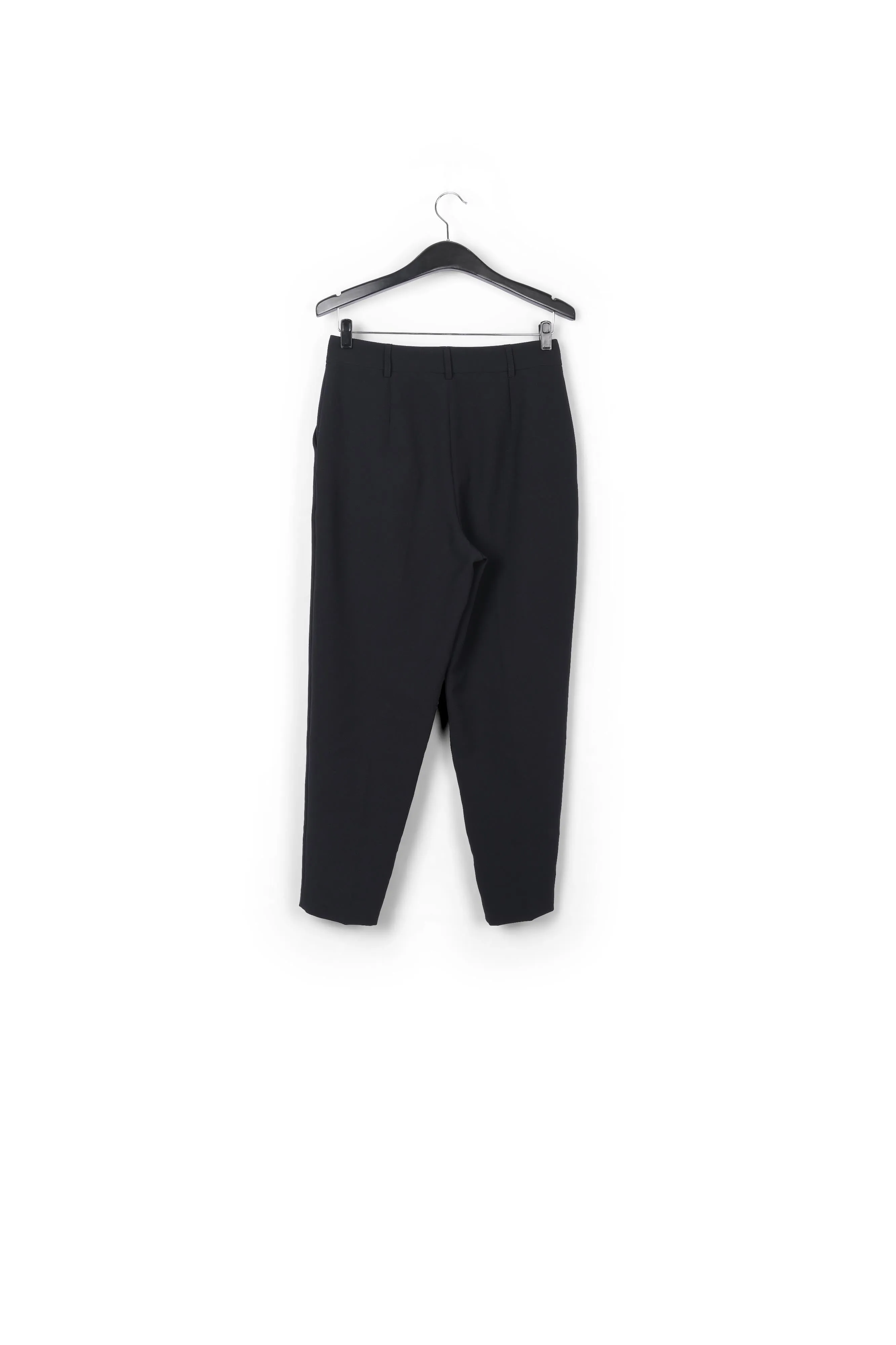 Black tapered pants