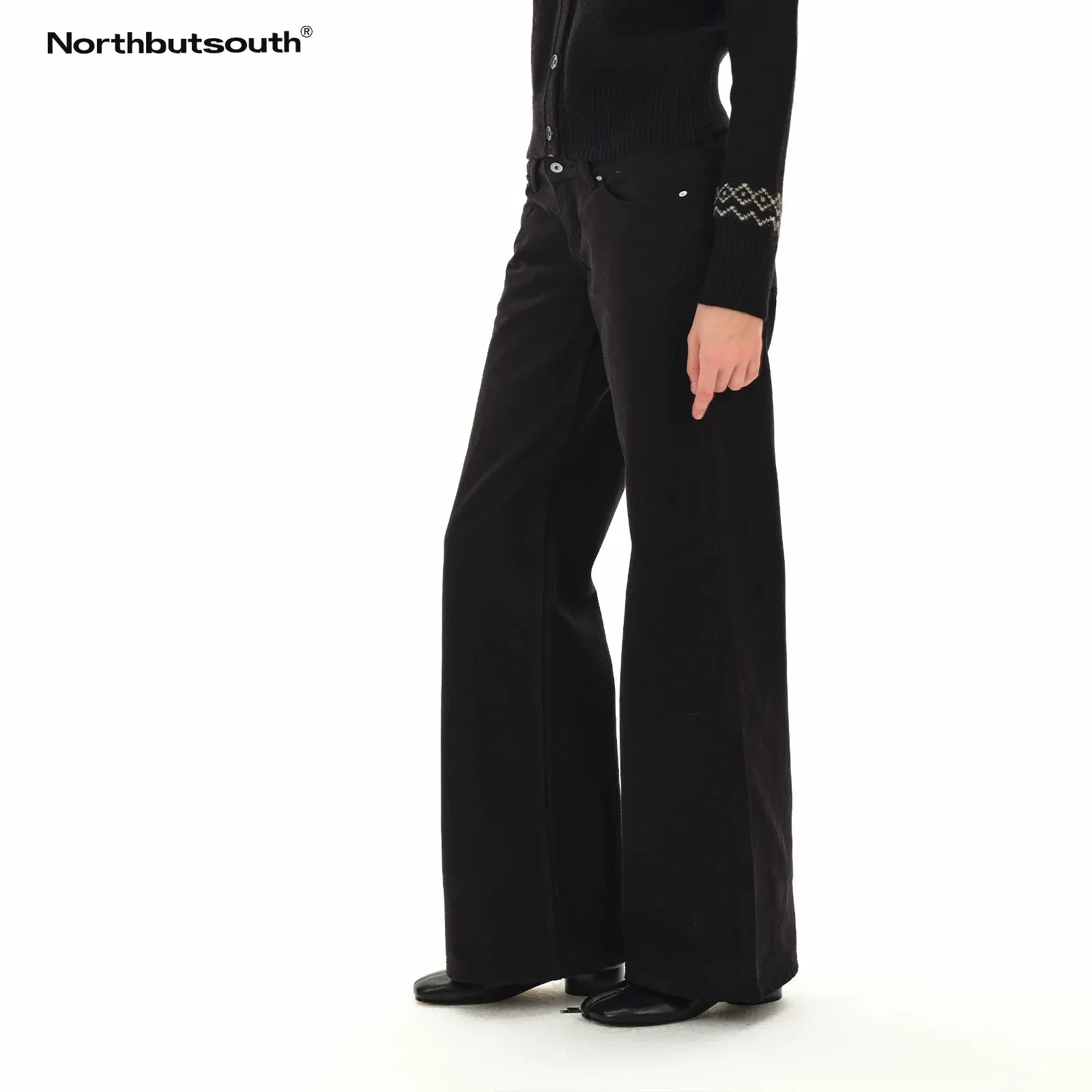 Black Wide-Leg Pants