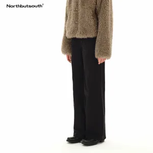 Black Wide-Leg Pants