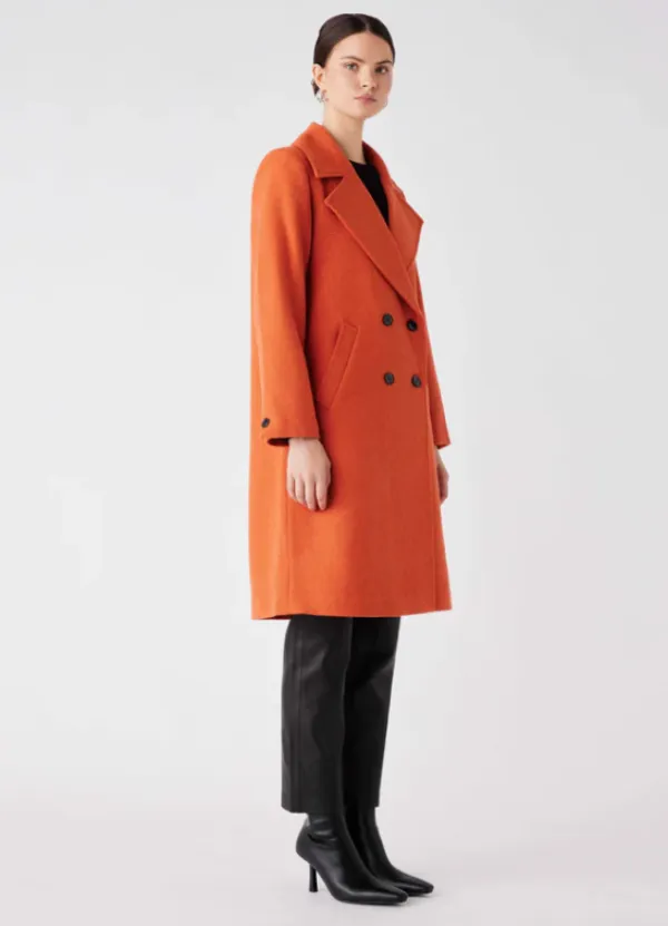 Boulevard Coat Rust
