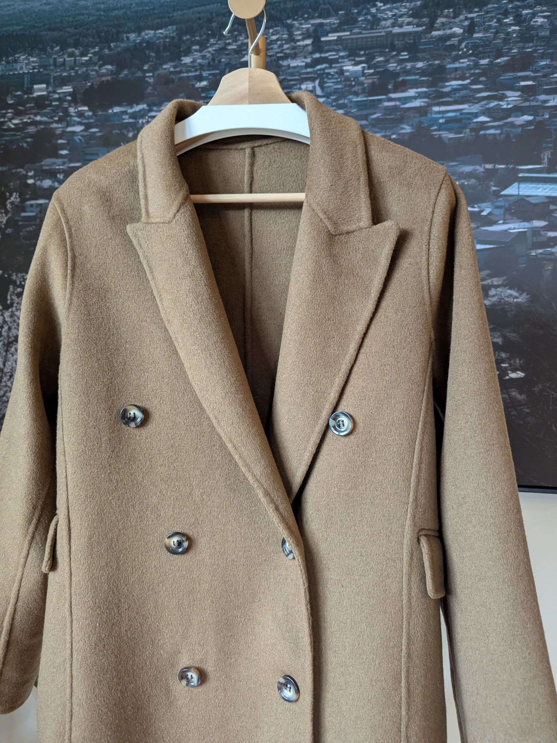 Brand New 100% Wool Coat Size 12-14 FREE SHIPPING High Quality Wool 166