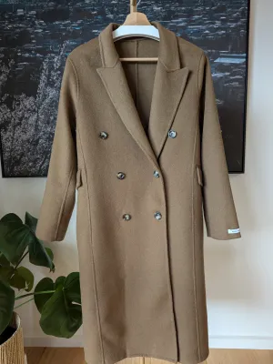 Brand New 100% Wool Coat Size 12-14 FREE SHIPPING High Quality Wool 166
