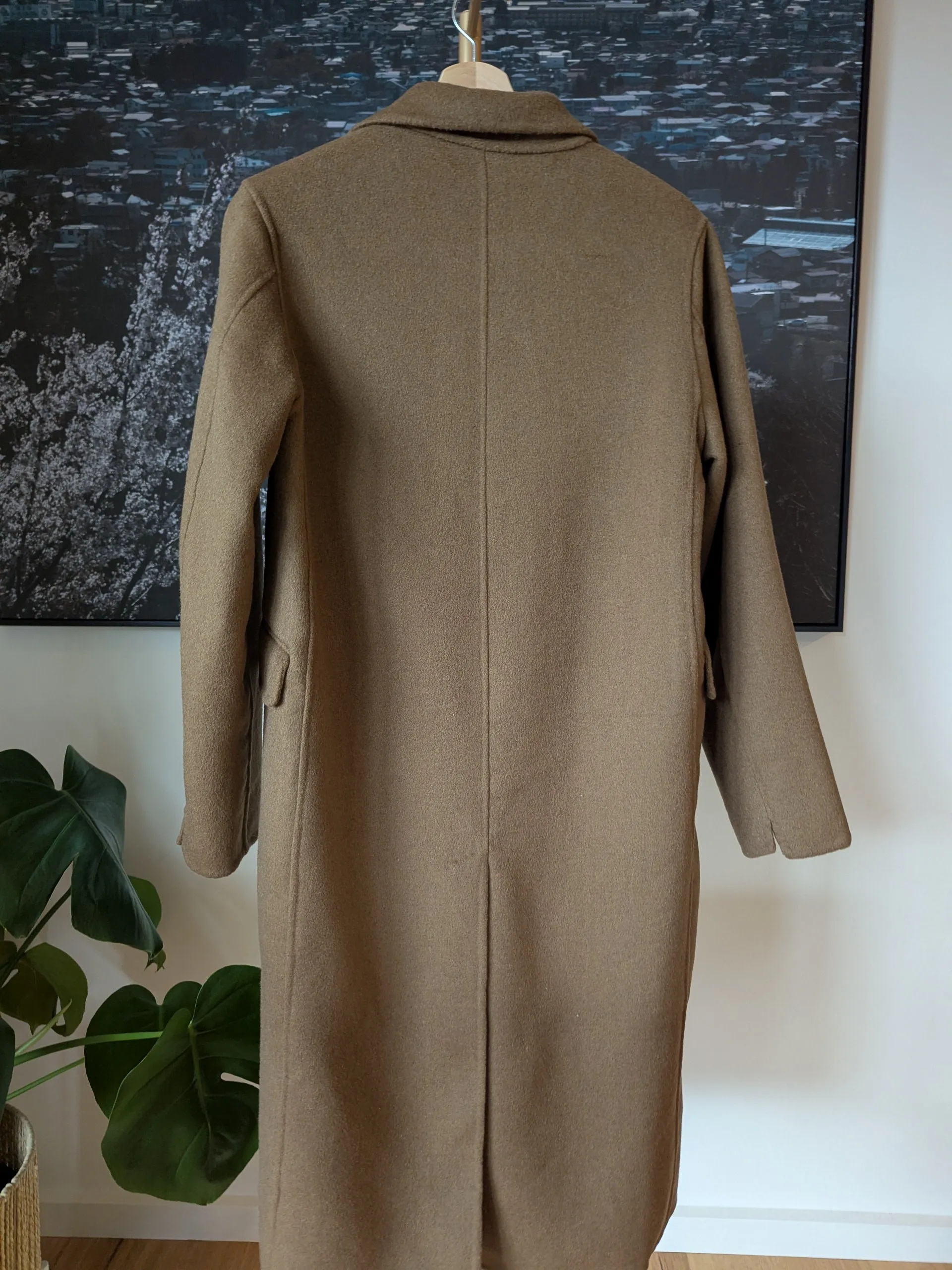Brand New 100% Wool Coat Size 12-14 FREE SHIPPING High Quality Wool 166