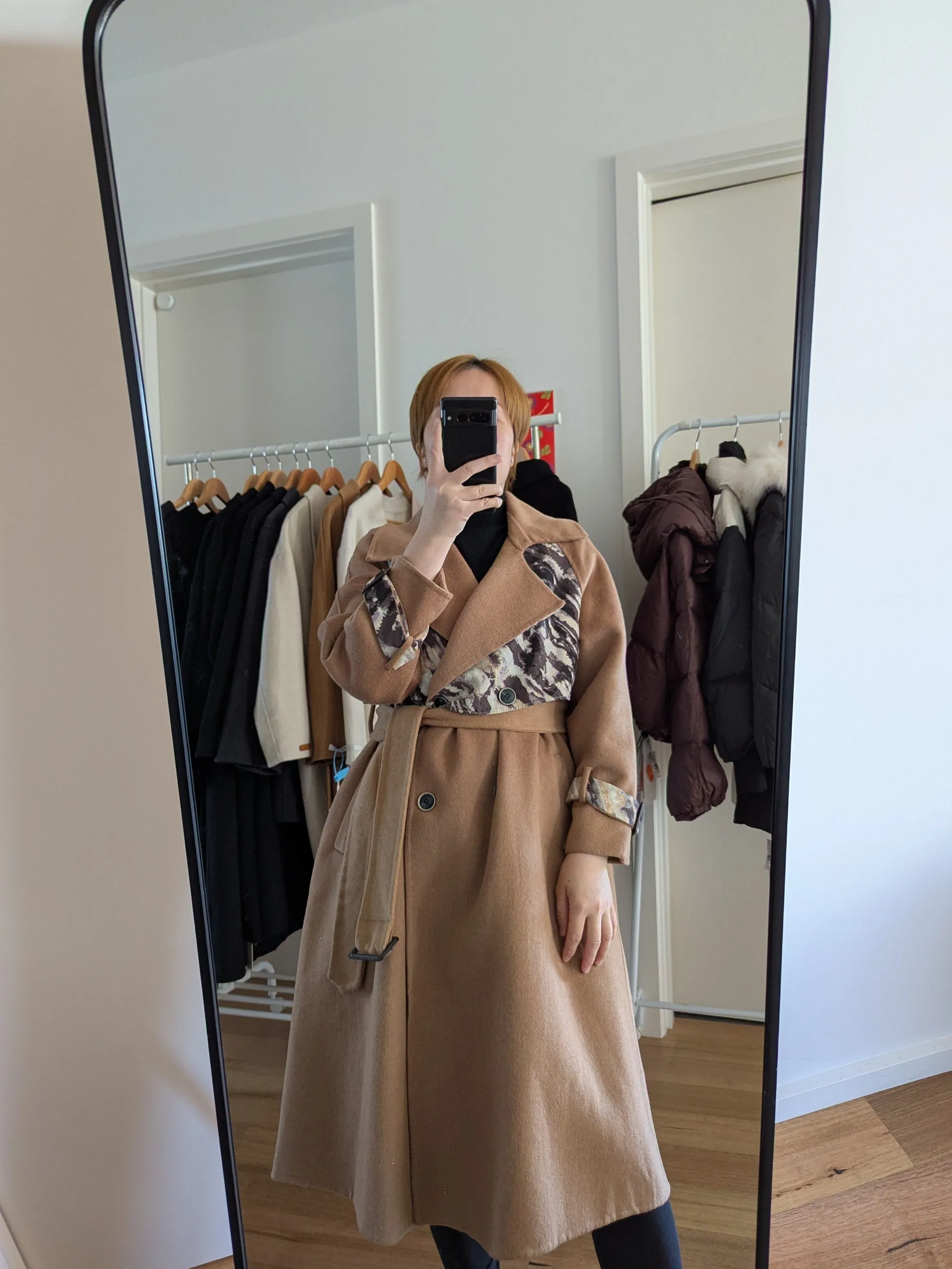 Brand New 100% Wool Coat Size 6-8 FREE SHIPPING High Quality Wool 138