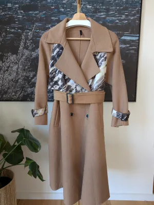 Brand New 100% Wool Coat Size 6-8 FREE SHIPPING High Quality Wool 138