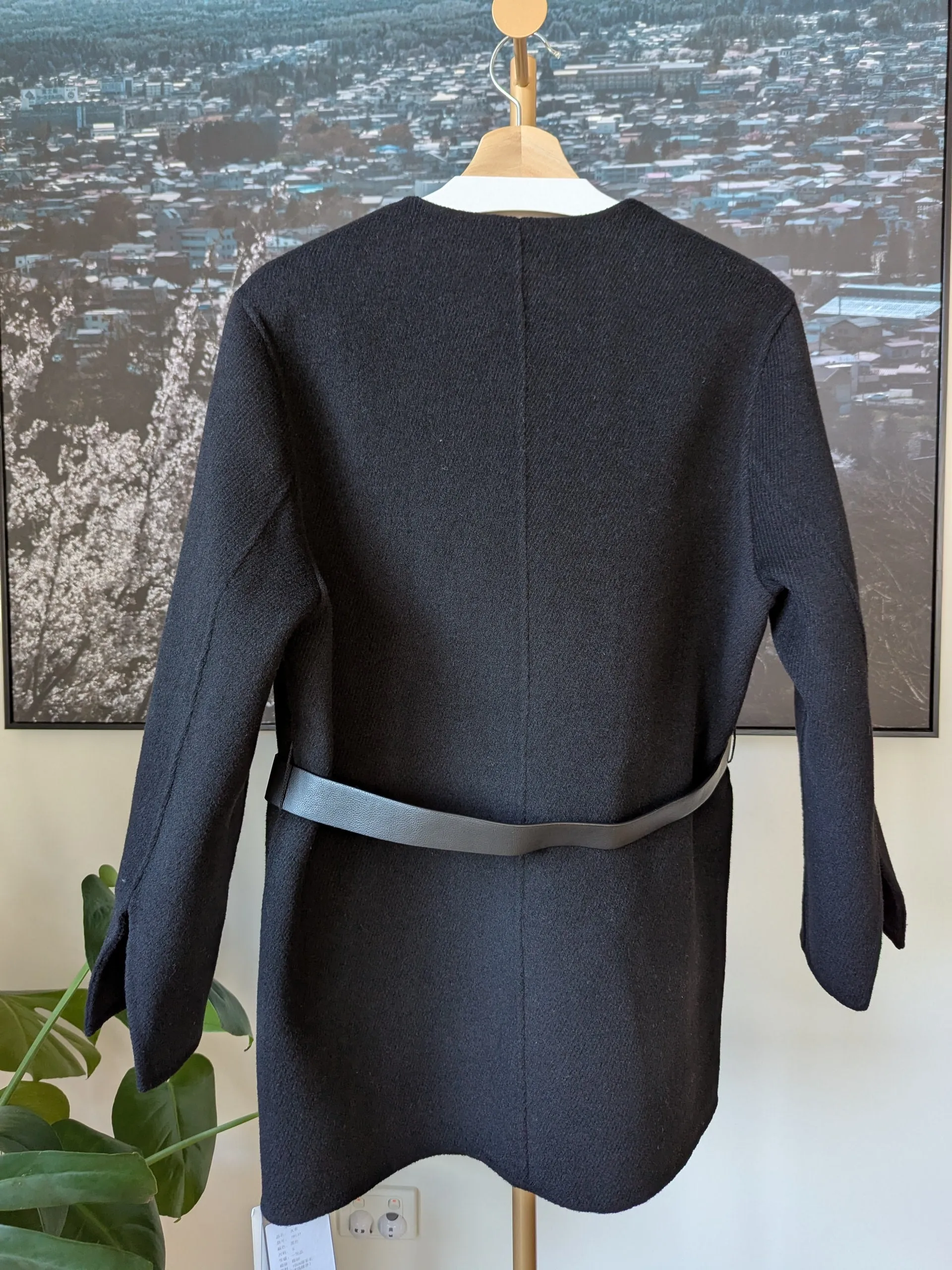 Brand New 100% Wool Coat Size 8-12 FREE SHIPPING High Quality Wool 115