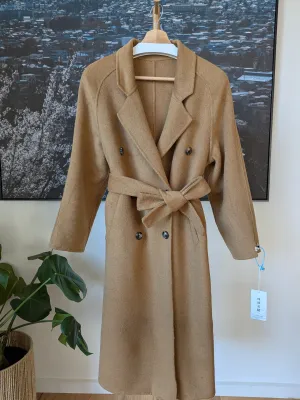 Brand New 100% Wool Coat Size 8-12 FREE SHIPPING High Quality Wool 141