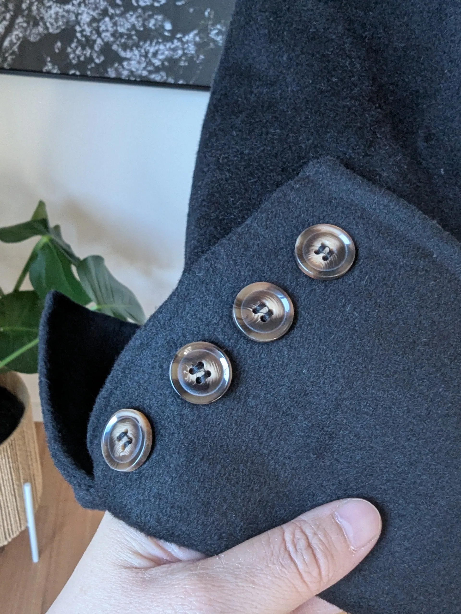 Brand New 100% Wool Coat Size 8-12 FREE SHIPPING High Quality Wool 149