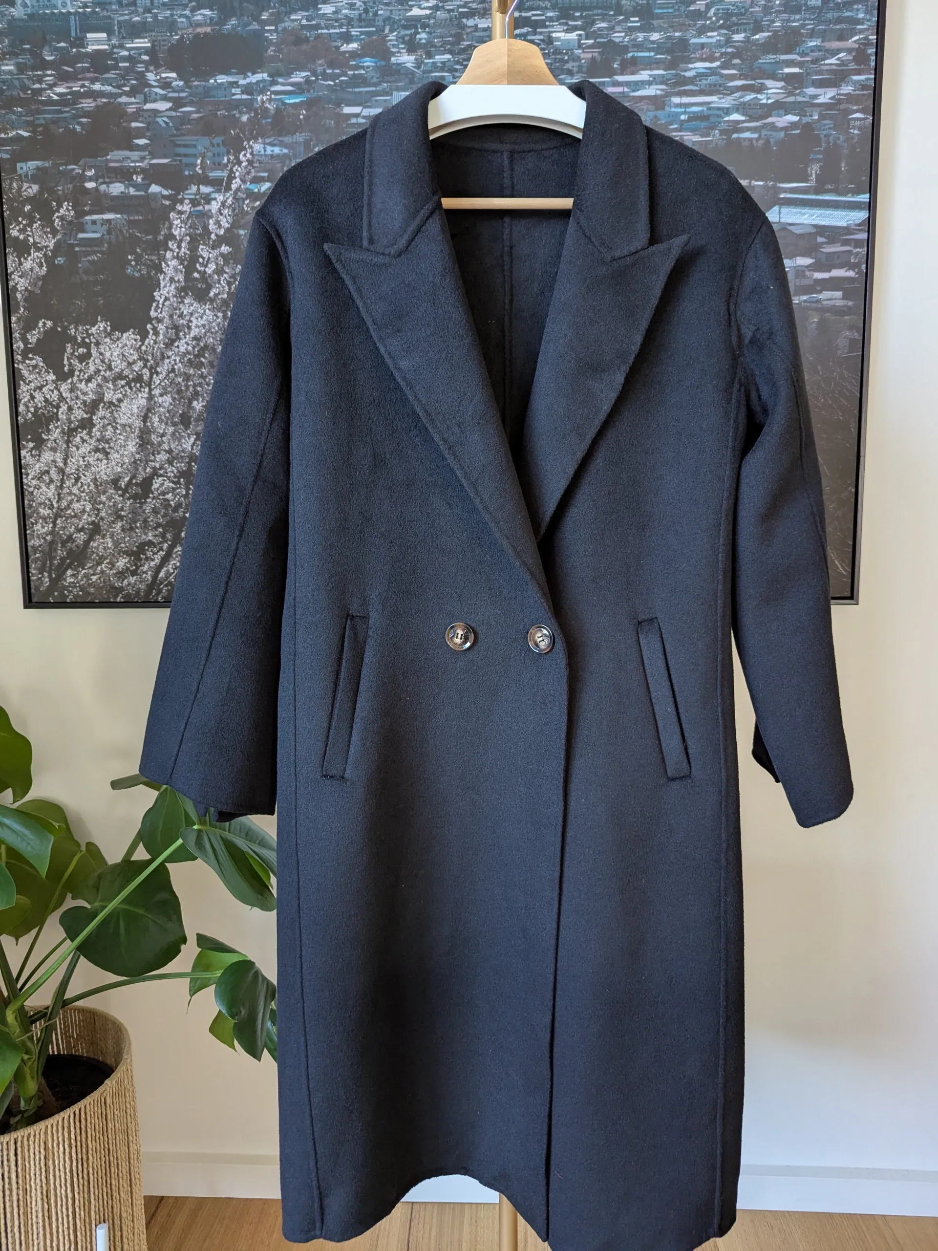 Brand New 100% Wool Coat Size 8-12 FREE SHIPPING High Quality Wool 149