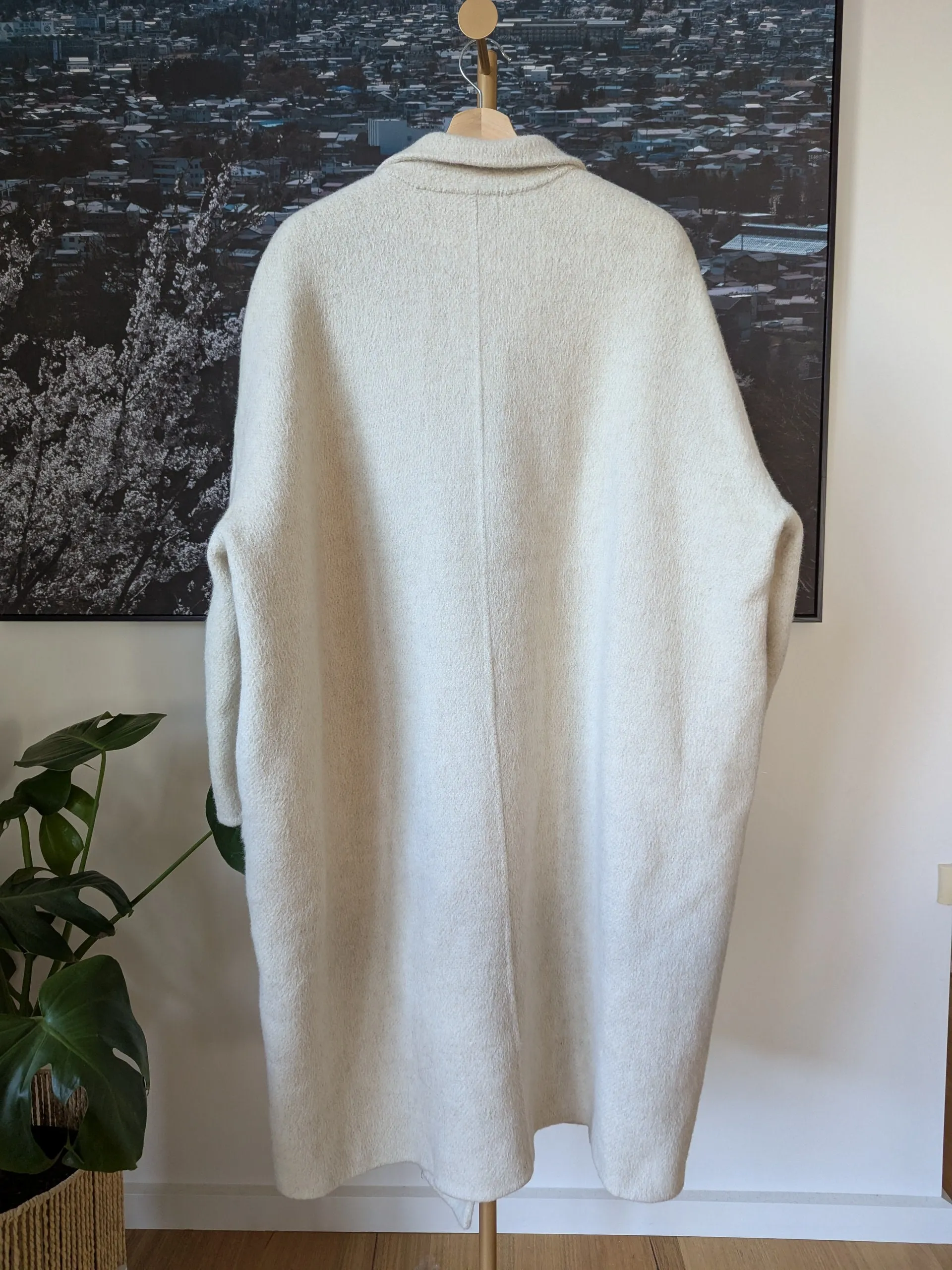 Brand New 95% Australian Wool Coat Size 14-18 FREE SHIPPING High Quality Wool 043