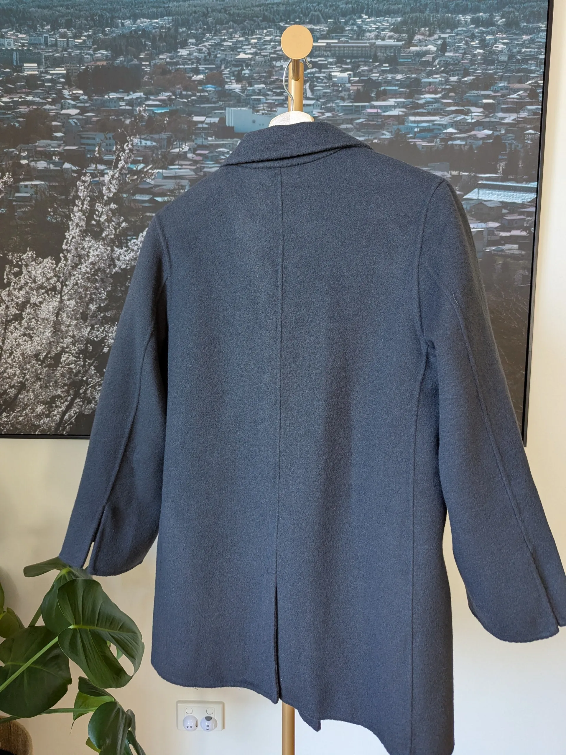 Brand New Alpaca & Wool Coat Size 10-12 FREE SHIPPING High Quality Wool 145