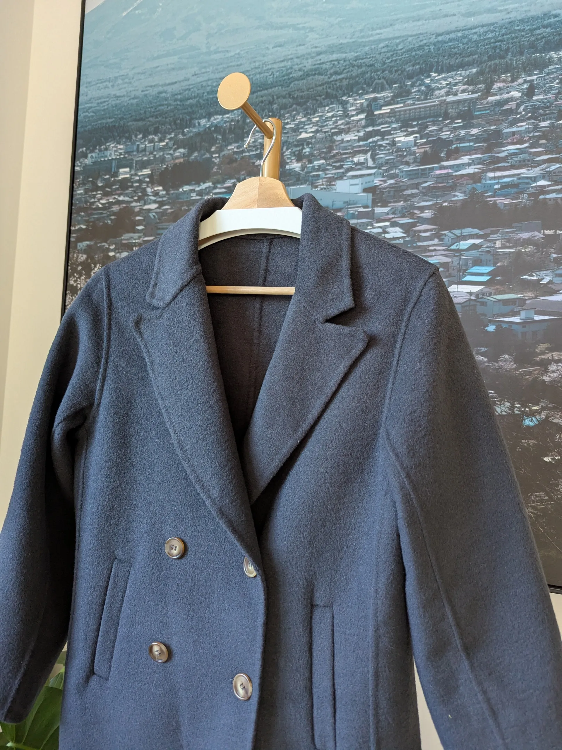 Brand New Alpaca & Wool Coat Size 10-12 FREE SHIPPING High Quality Wool 145