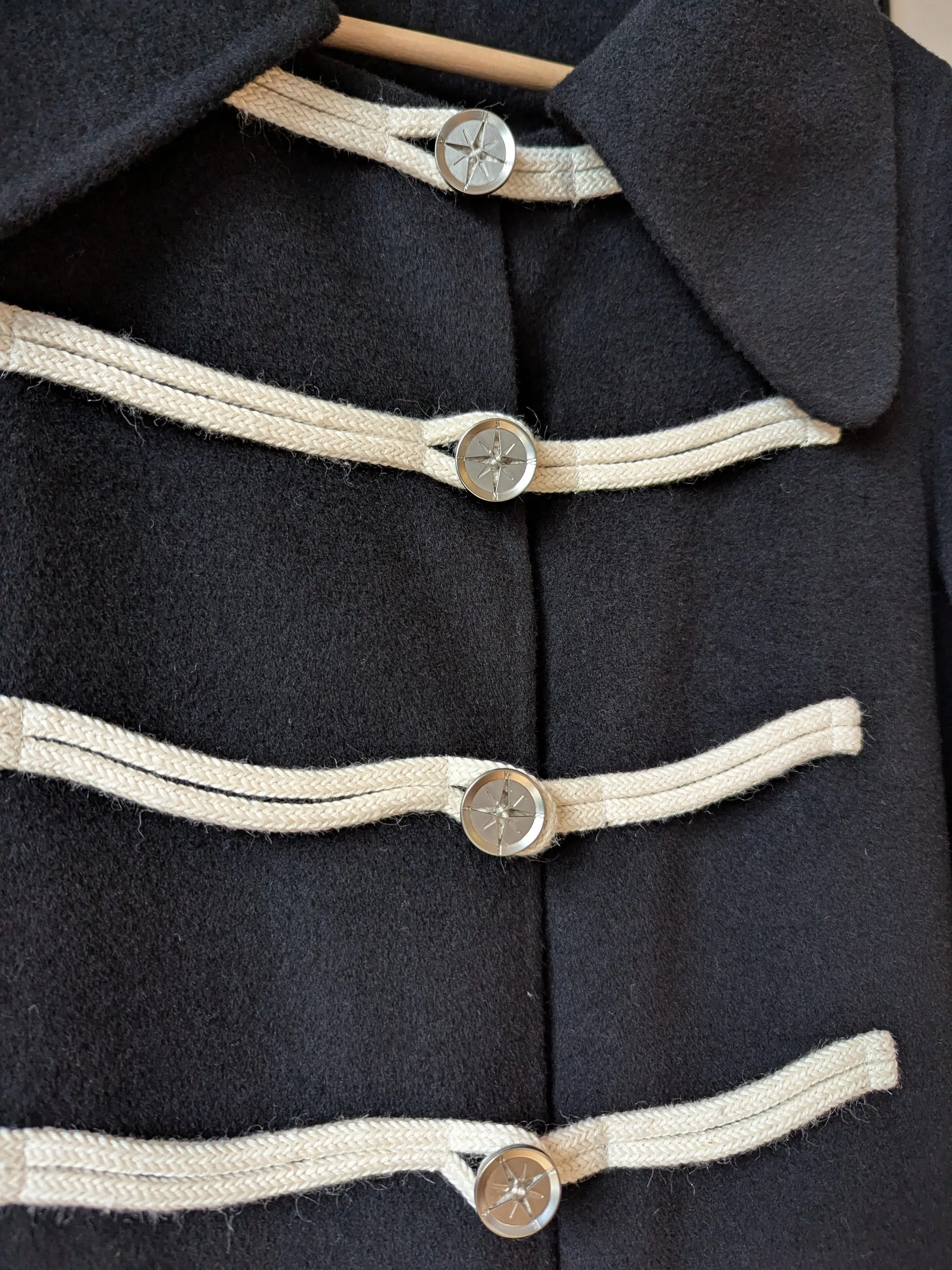 Brand New Cashmere Deyong Wool Coat Size 6-8 FREE SHIPPING High Quality Wool 108