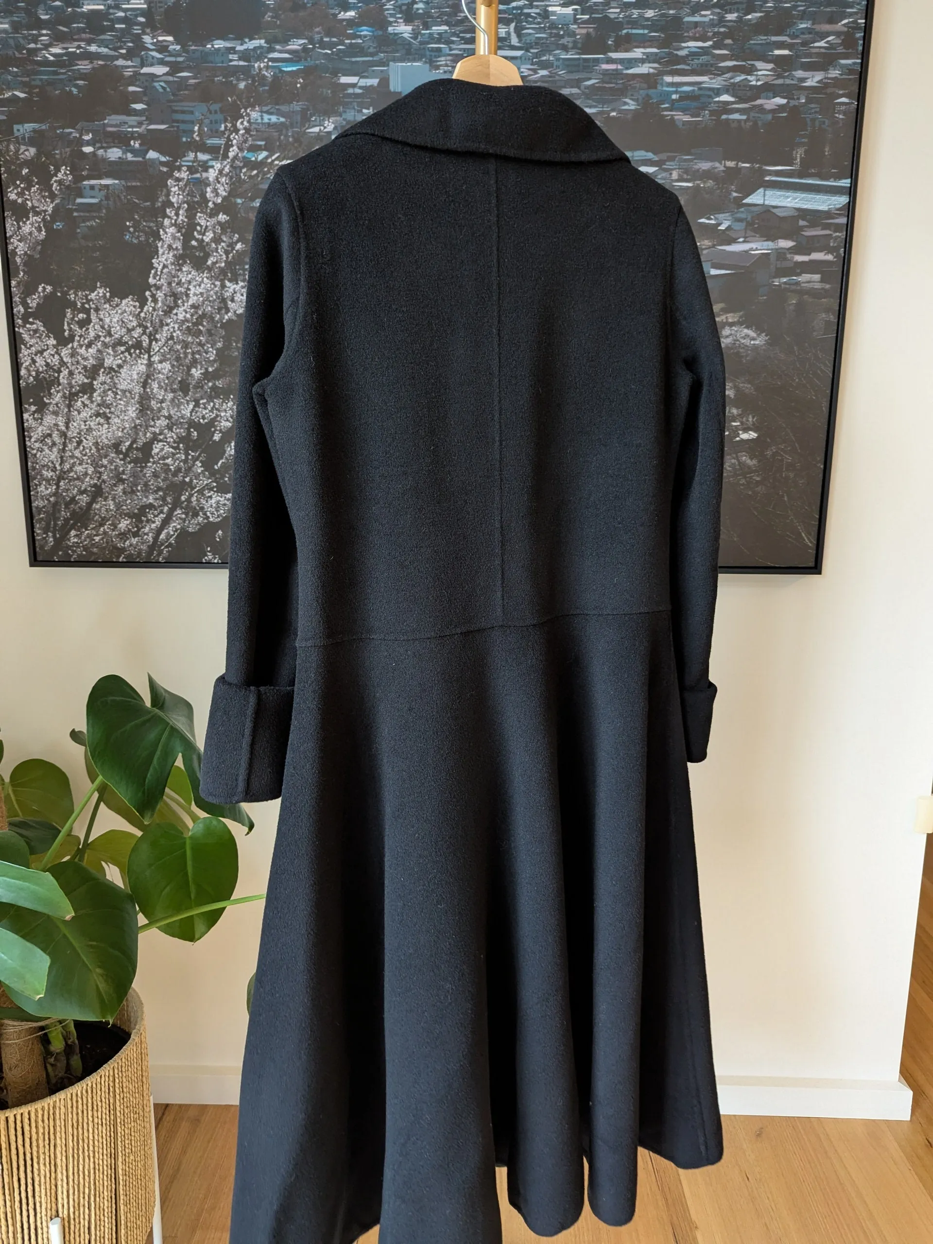 Brand New Cashmere Deyong Wool Coat Size 6-8 FREE SHIPPING High Quality Wool 108
