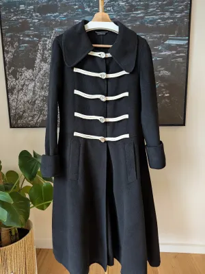 Brand New Cashmere Deyong Wool Coat Size 6-8 FREE SHIPPING High Quality Wool 108