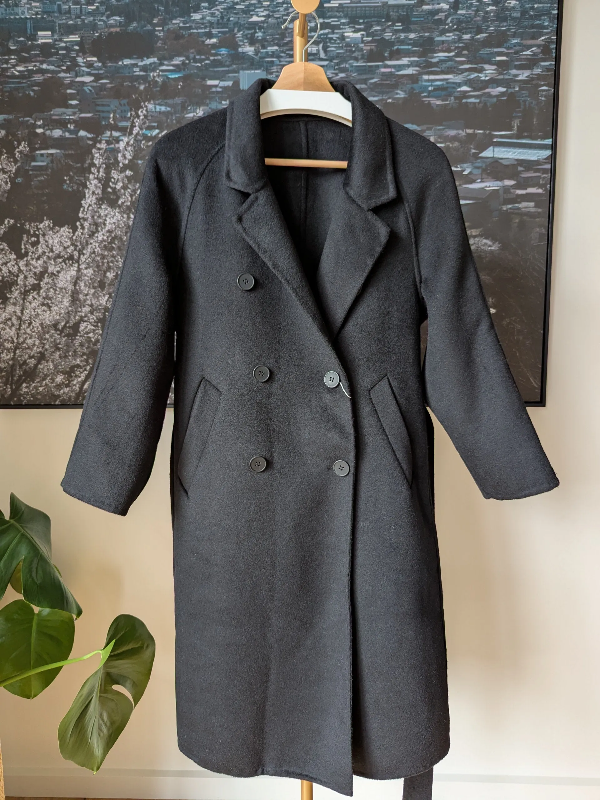 Brand New Wool Coat Size 8-10 FREE SHIPPING High Quality Wool 096