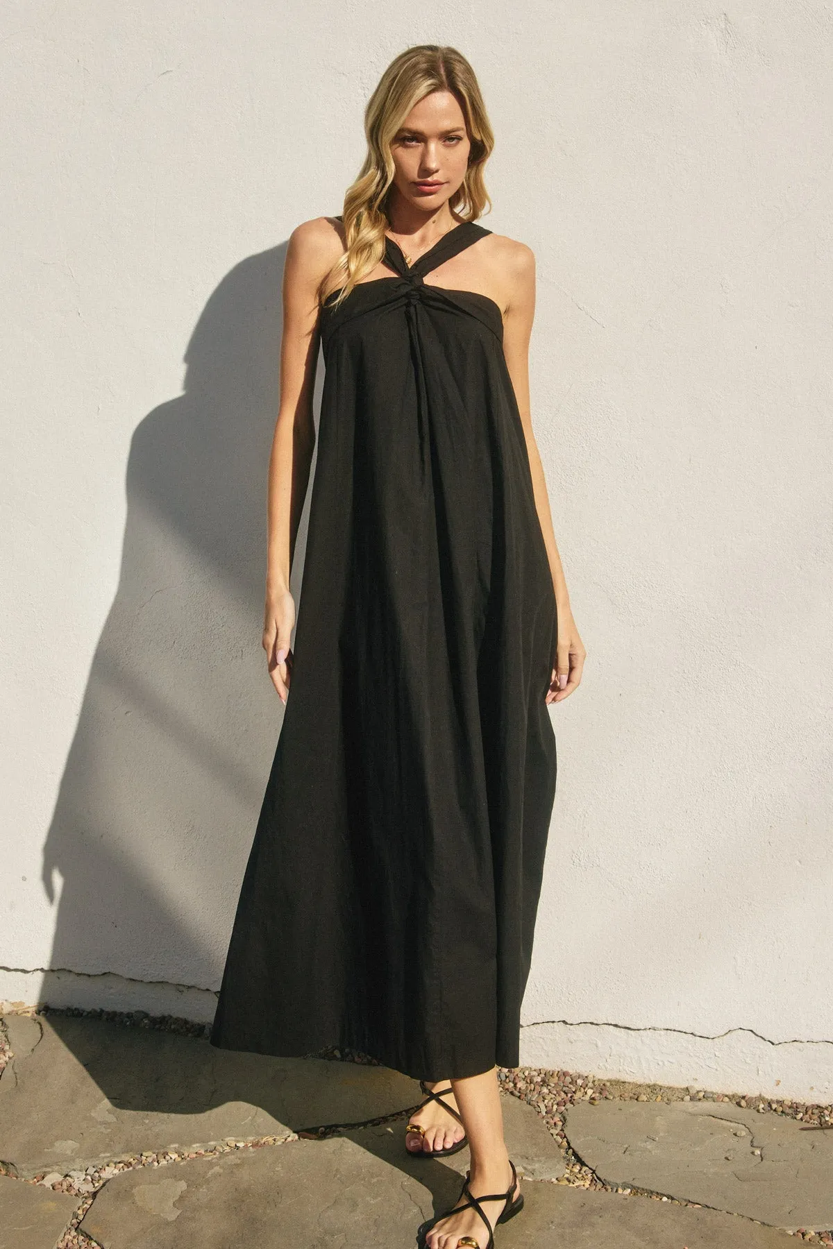 Briony Halter Neck Maxi Dress