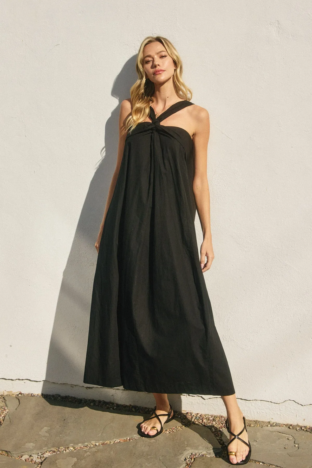 Briony Halter Neck Maxi Dress