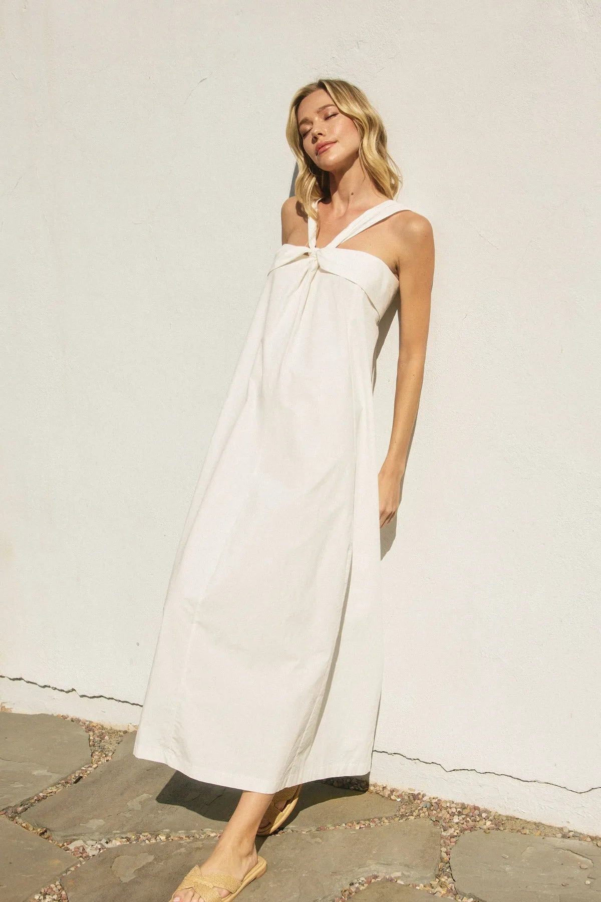 Briony Halter Neck Maxi Dress