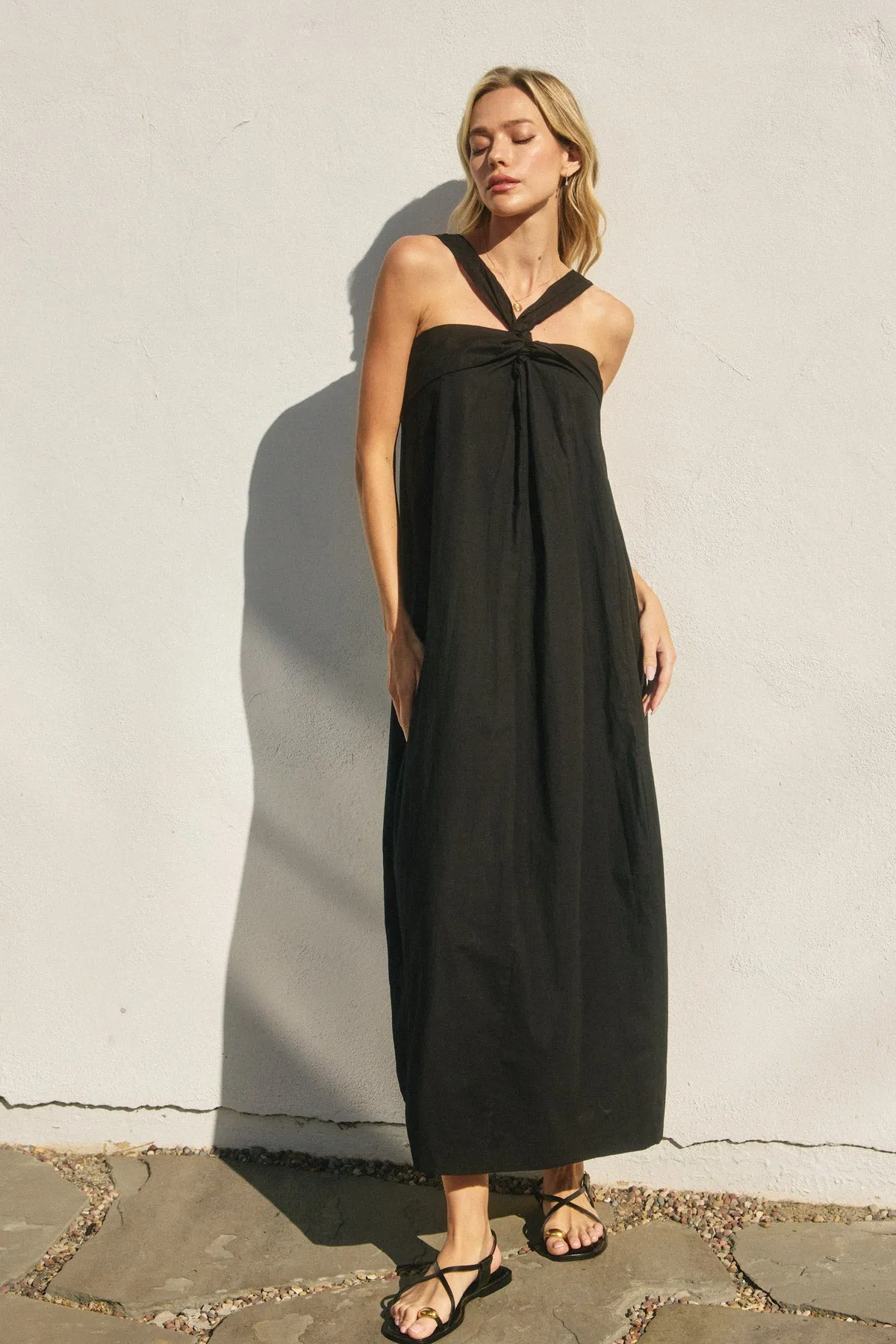Briony Halter Neck Maxi Dress