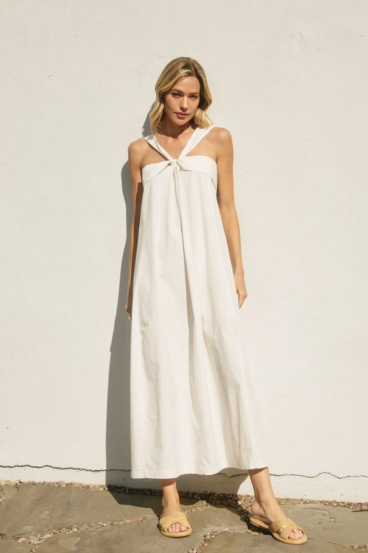 Briony Halter Neck Maxi Dress