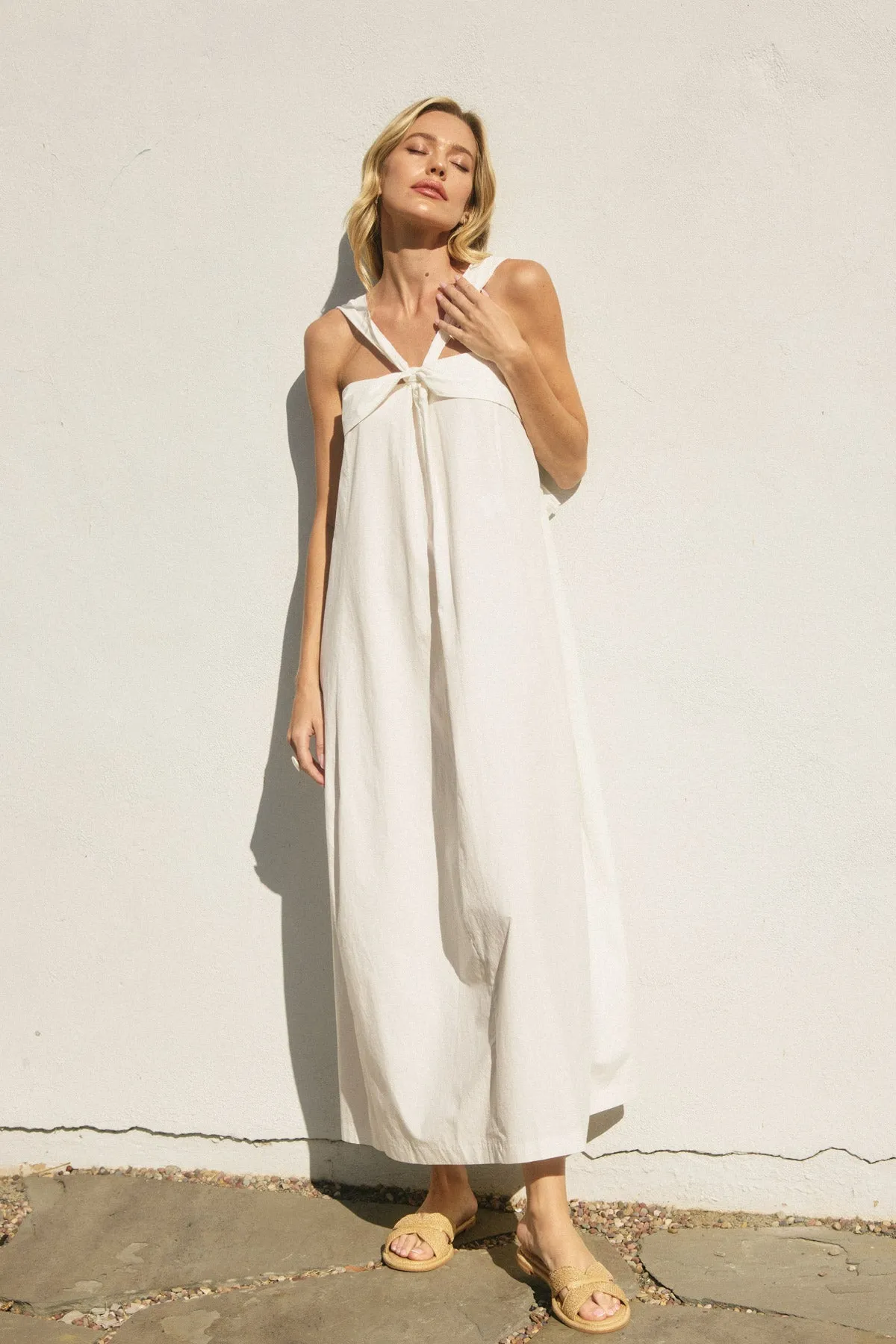 Briony Halter Neck Maxi Dress
