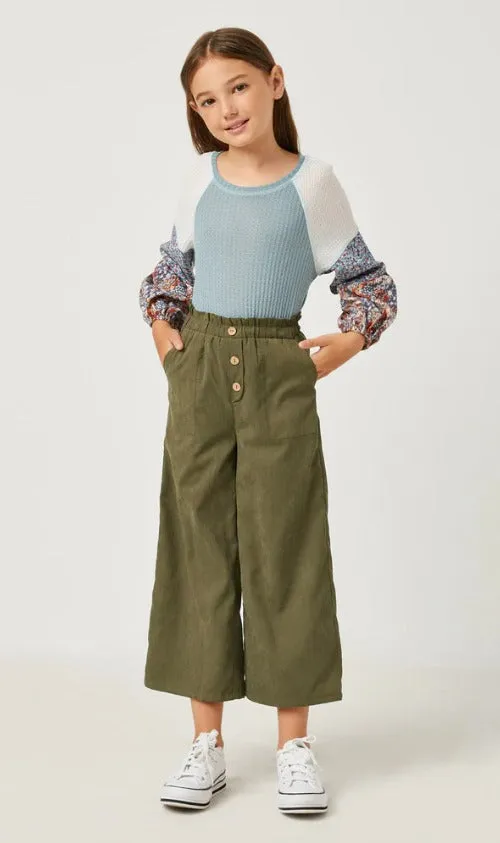 Brushed Wide Leg Pants || Hayden Girl