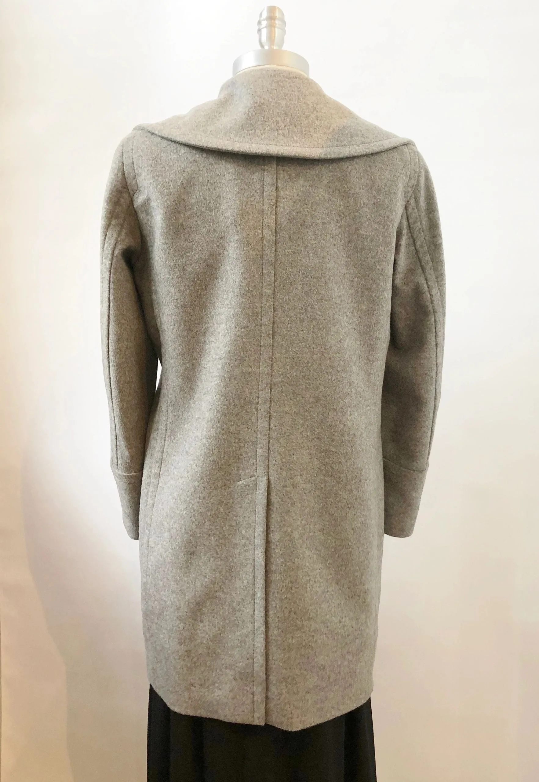 Burberry Prorsum Cashmere Blend Peacoat Size 6