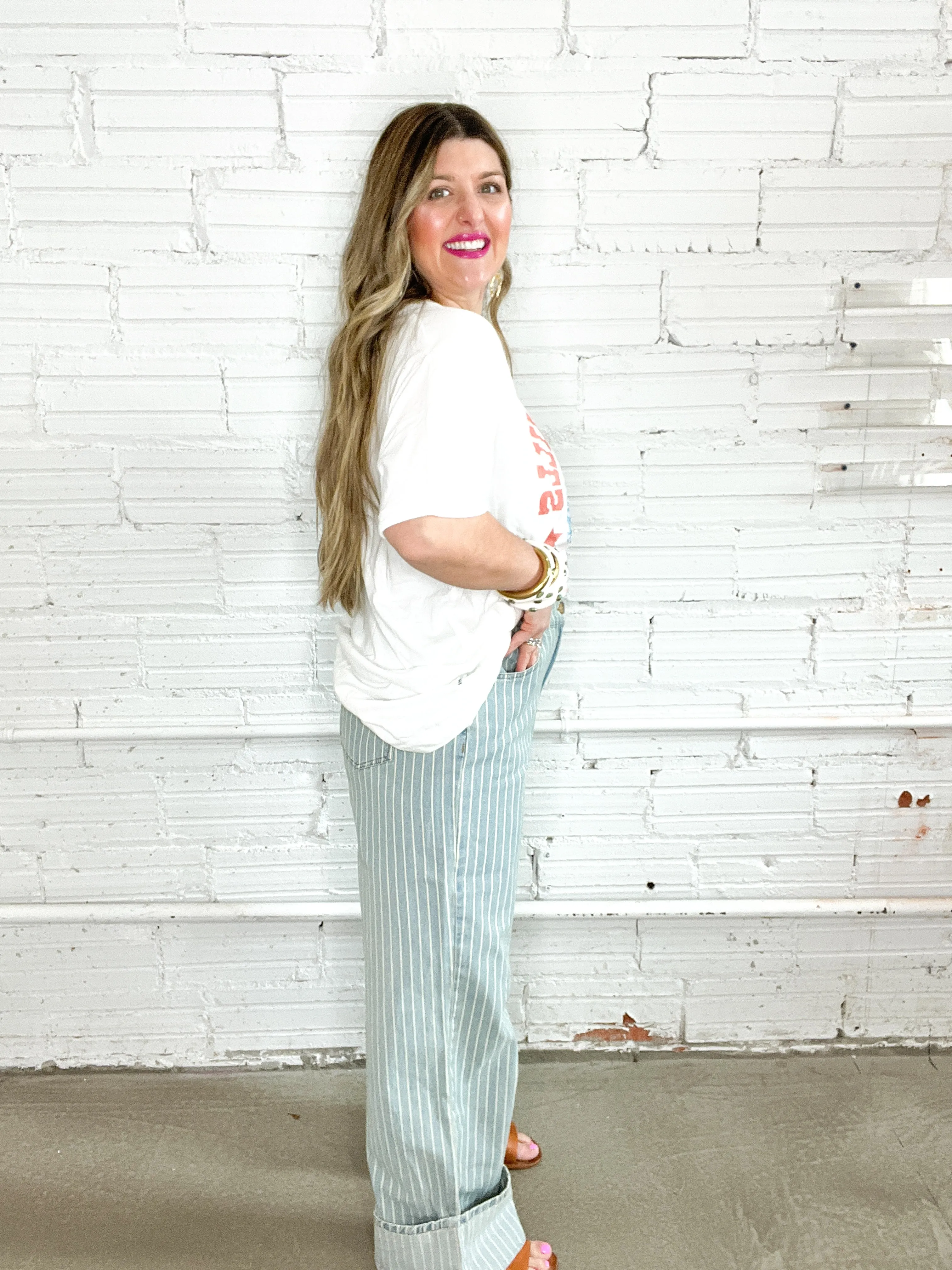 Canadian Cuffed Denim Pants