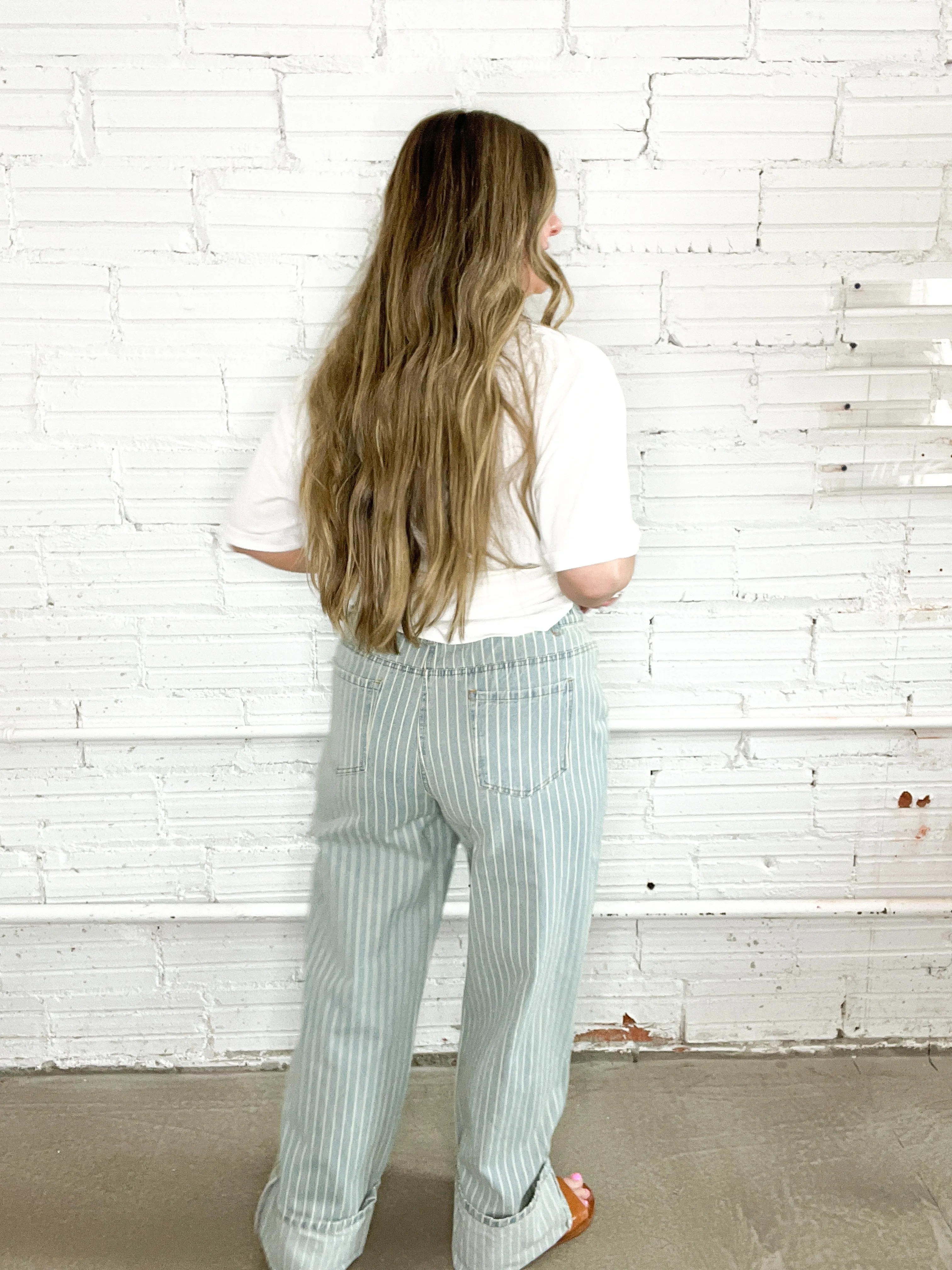 Canadian Cuffed Denim Pants
