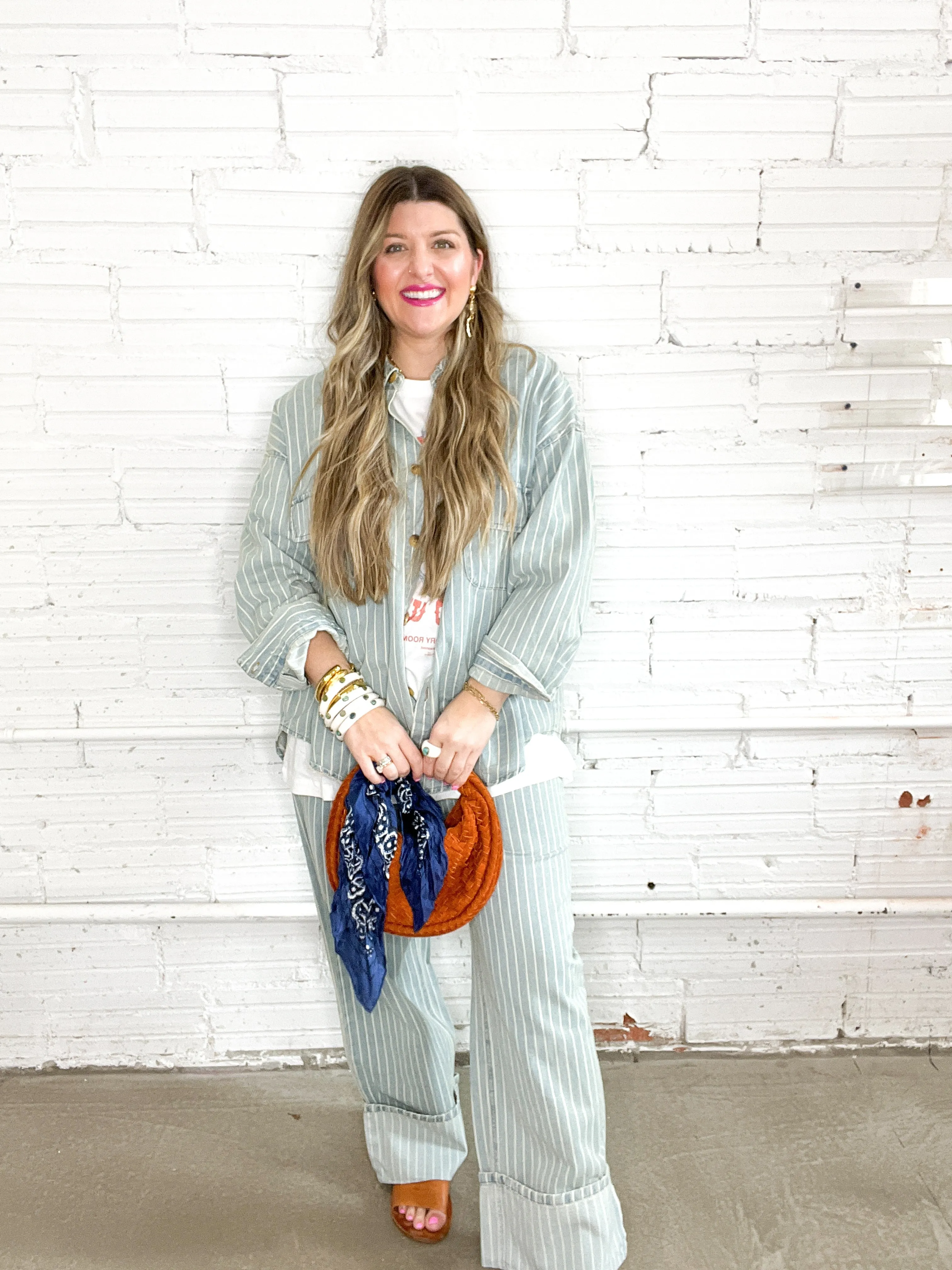 Canadian Cuffed Denim Pants