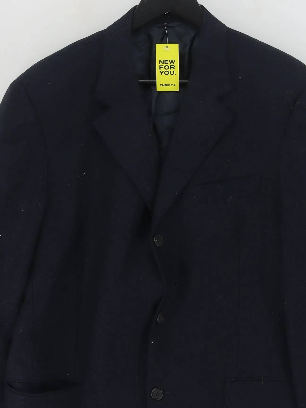Cerruti Men's Blazer Chest: 42 in Blue 100% Wool