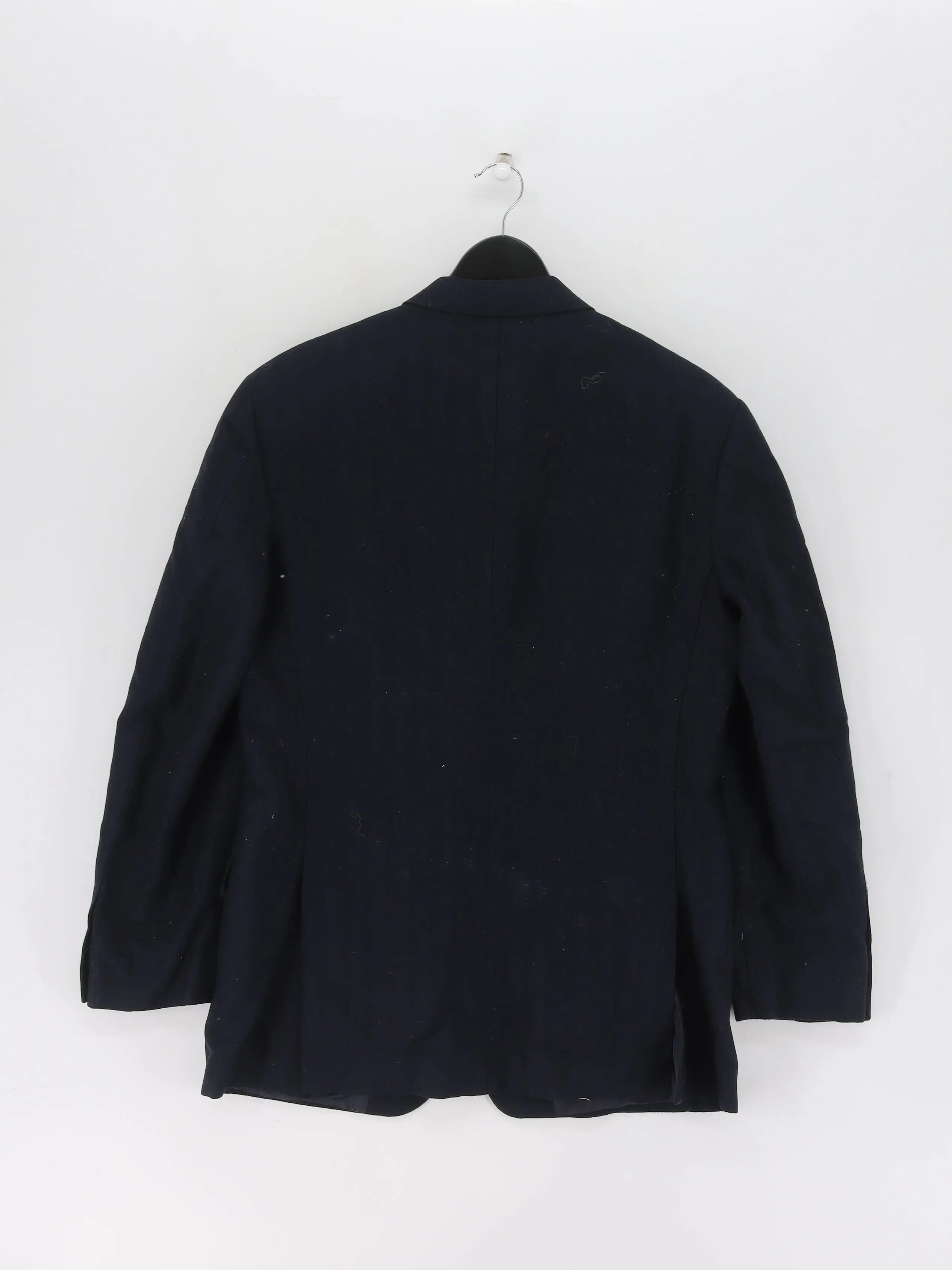 Cerruti Men's Blazer Chest: 42 in Blue 100% Wool