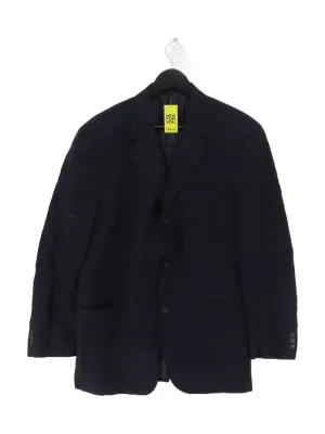 Cerruti Men's Blazer Chest: 42 in Blue 100% Wool