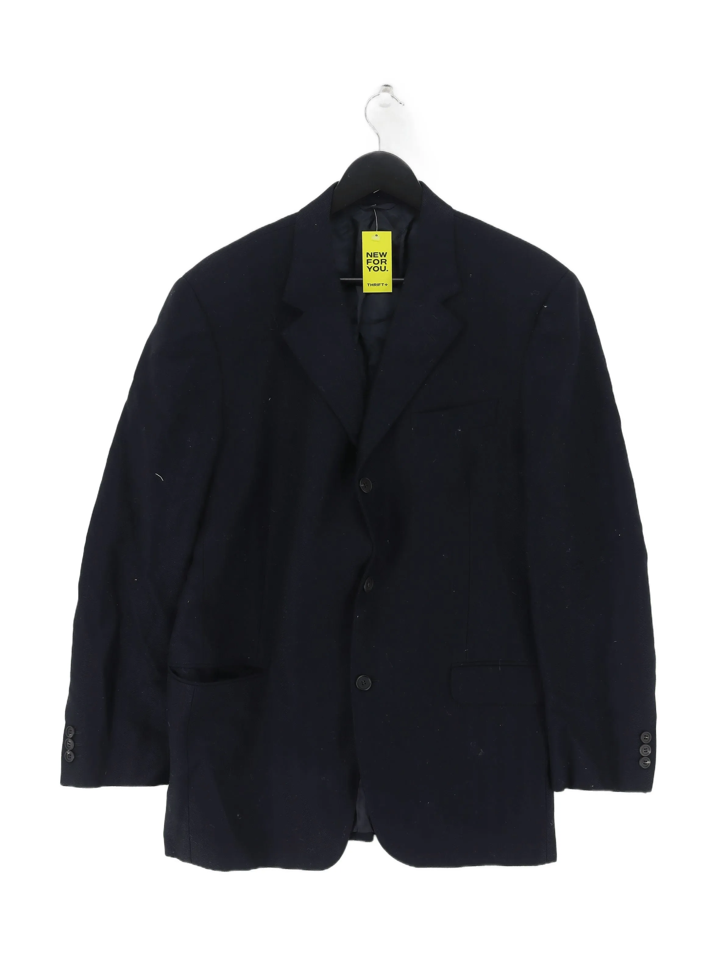 Cerruti Men's Blazer Chest: 42 in Blue 100% Wool
