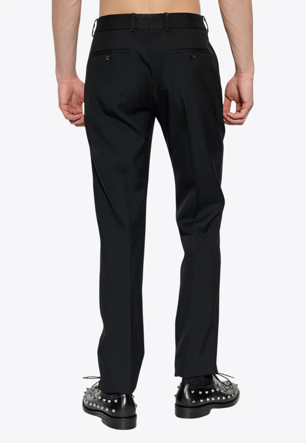 Cigarette Tailored Pants