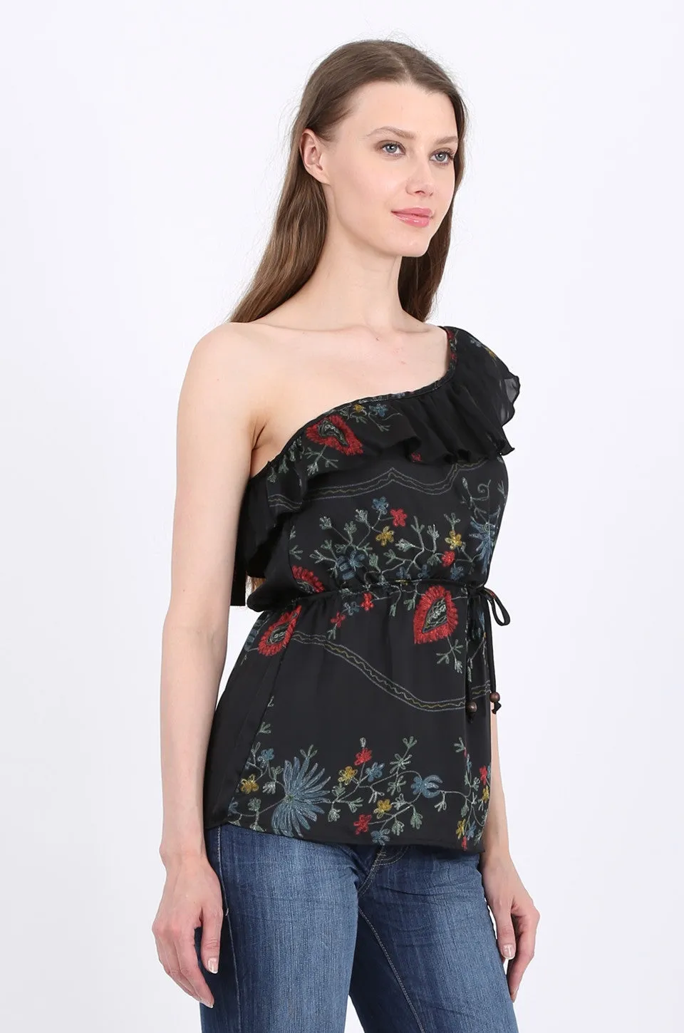 Clara Satin Top