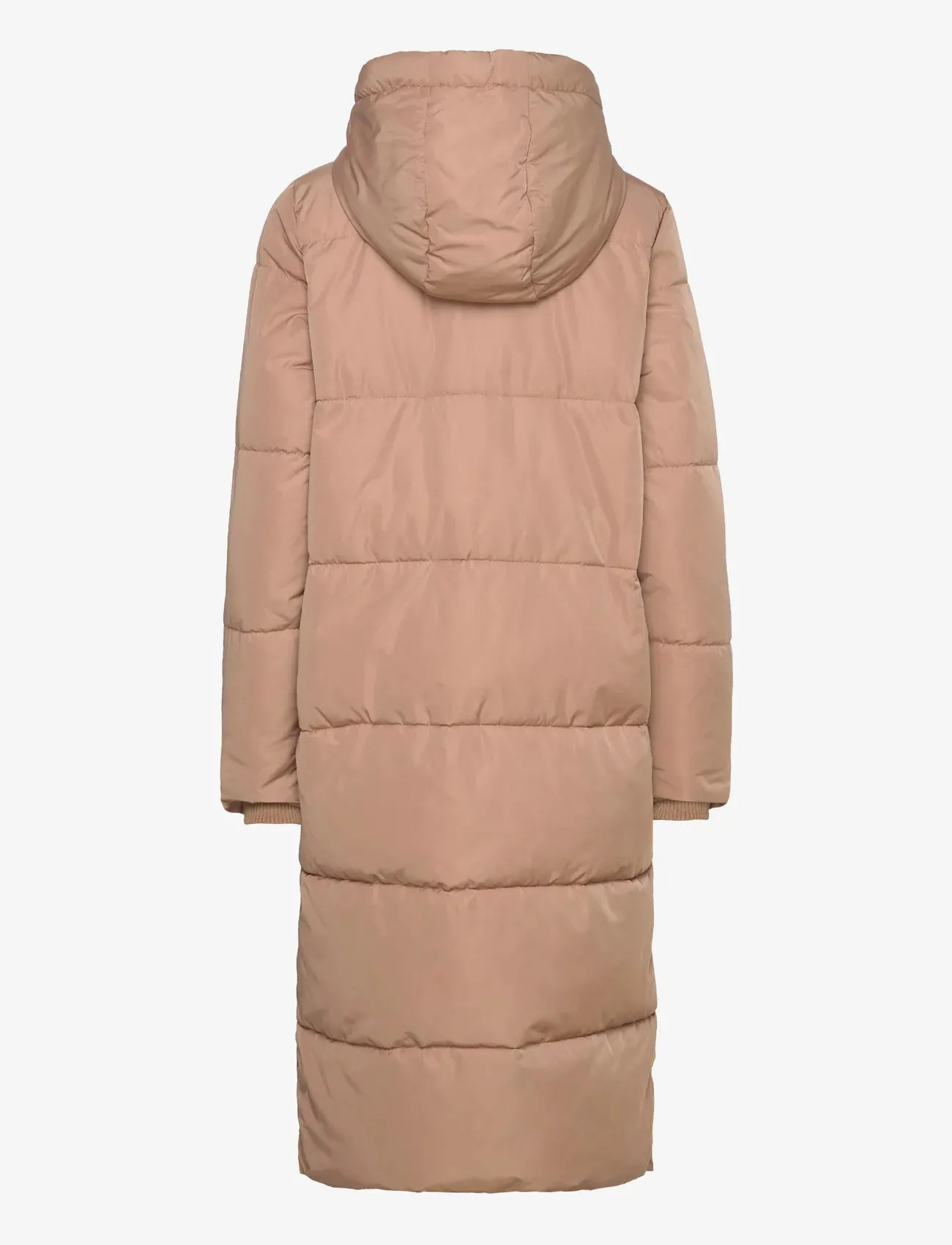 COSTER COPENHAGEN - Long Puffer Jacket COGNAC