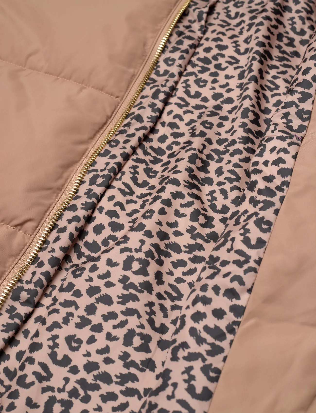 COSTER COPENHAGEN - Long Puffer Jacket COGNAC