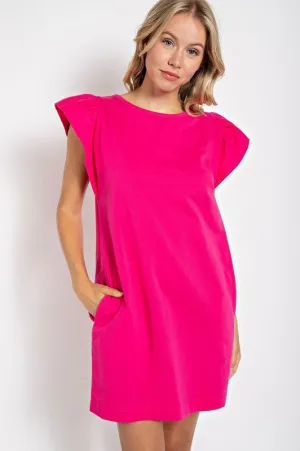 Cotton Ruffle Dress