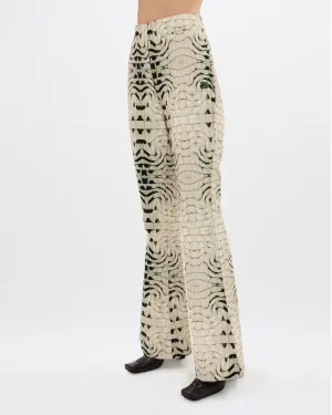 Cuban Crocodile Tailored Pants