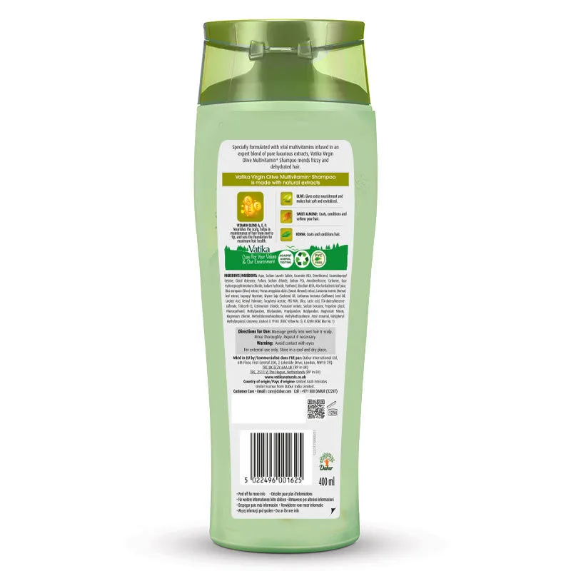 Dabur Vatika Naturals Olive Multivitamin  Shampoo 400ml